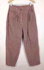 Amazon Basics WOMEN’S Medium corduroy straight pants blush pink casual