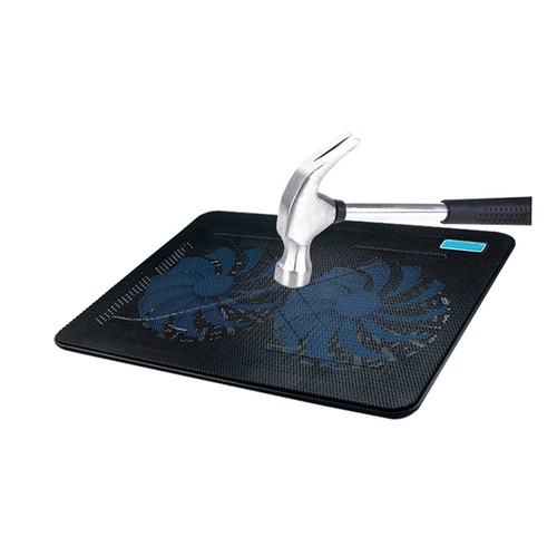 17 Inches Notebook Cooler Electric Cooling Pad Pc Thin Laptop Fan - 第 3/12 張圖片