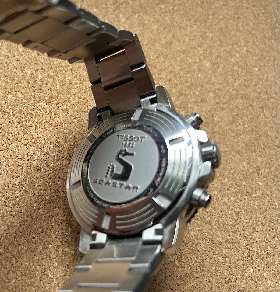 Tissot Seastsar 1000 Chronograph (free lifetime battery replacement) - Image 3 of 4