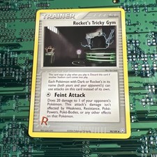 Rocket's Tricky Gym 90/109 Ex Team Rocket Returns Pokemon Card Trainer Non-Holo on eBay