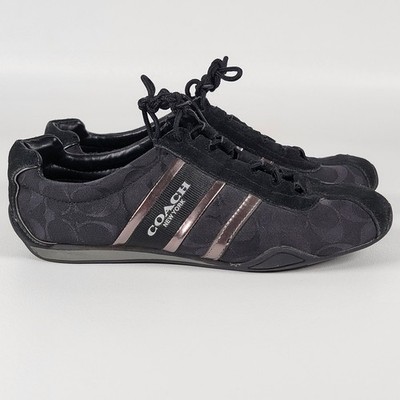  COACH REMONNA Black Cooper Sneakers Women's Size 9.5 B