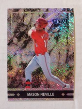 MASON NEVILLE 2026 Leaf Metal 1991 GOLD LEAF PROSPECTS WHITE SHIMMER #d 2/5 Reds