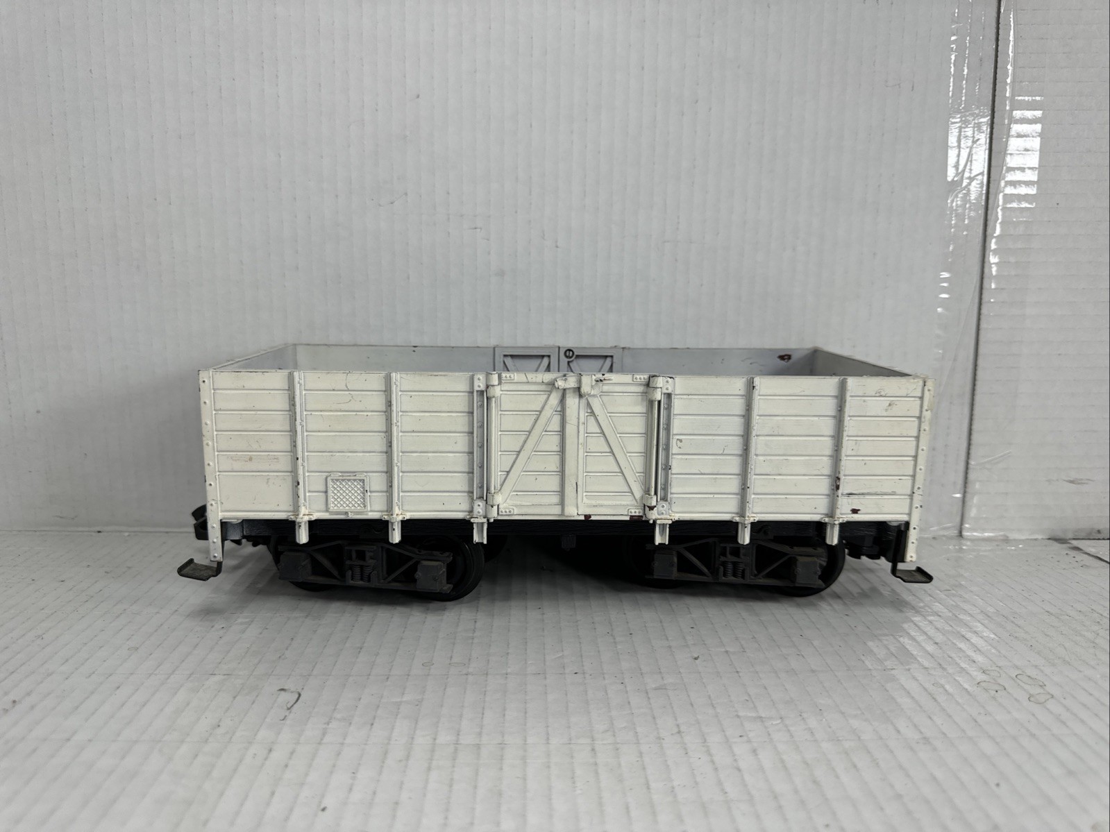 LGB G Scale White Gondola Freight Car For Train Set Layout