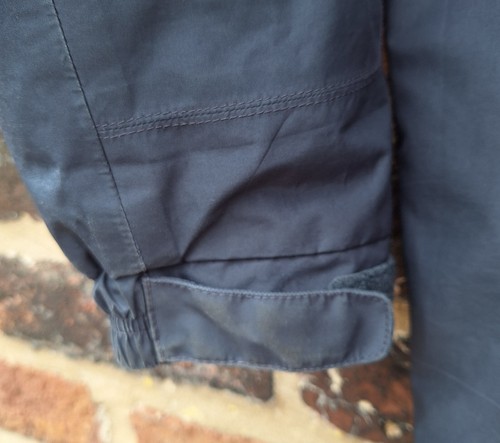 BERGHAUS Gore-Tex Coat Jacket Navy Blue Size M Full Zip Hooded VGC - Picture 13 of 14