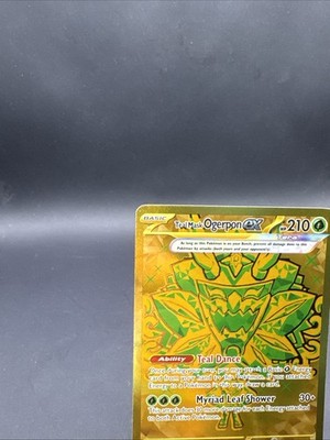 Teal Mask Ogerpon ex 177/131 Sv: Prismatic Evolutions Hyper Rare
