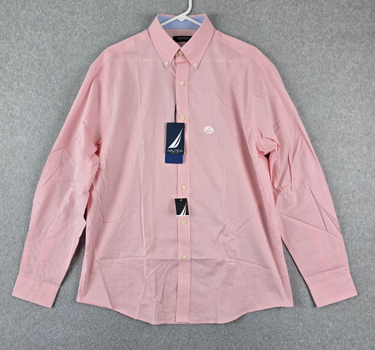 Nautica Long Sleeve Classic Solid Dress Shirts for Men for sale | eBay Nautica Long Sleeve Classic Solid Dress Shirts for Men for sale | eBay