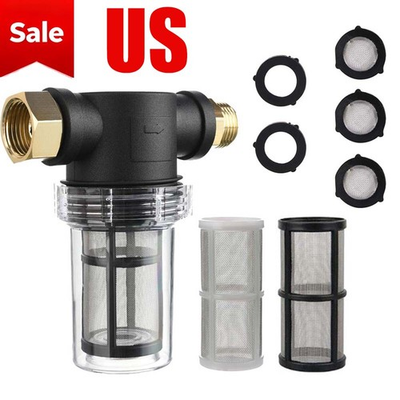 #ad #ad Garden Hose Inlet Filter Sediment for Water Pressure Washer Washing Machine $11.15