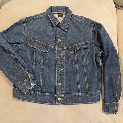 Vintage - Lee Riders - Denim Jacket - Size 44 - PATD 153438 - Union Made in USA