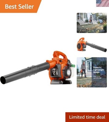 Ergonomic 125B Gas Leaf Blower: 170 MPH Speed, 12.5 N Power for Garden Legends