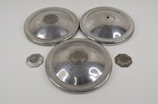 Lot Of 3 Mg Za Zb Magnette Hubcaps W 4 Medallions 9 Dog Dish