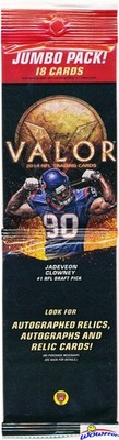 2014 Topps Valor Football Factory Sealed JUMBO FAT CELLO Pack-18 NEW Cards!