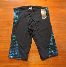 TYR Mens Durafast Lite Jammer Blue/Green Men's Size 32 M