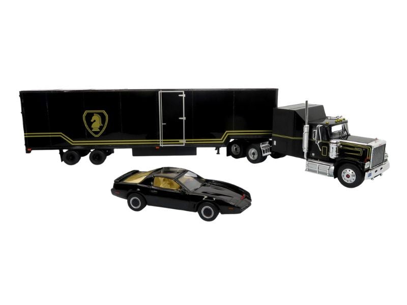1980 GMC General Tractor Trailer & 1982 Pontiac Firebird Trans Am Knight Rider