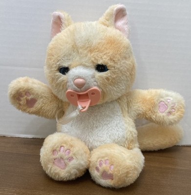 Little Live Pets  Ginger Kitty  w/ Pacifier Plush Cozy Dozys Works! Kitten /Cat