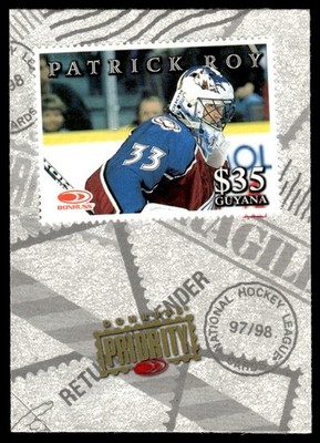 1998-99 DONRUSS PRIORITY STAMP Patrick Roy Colorado Avalanche #16