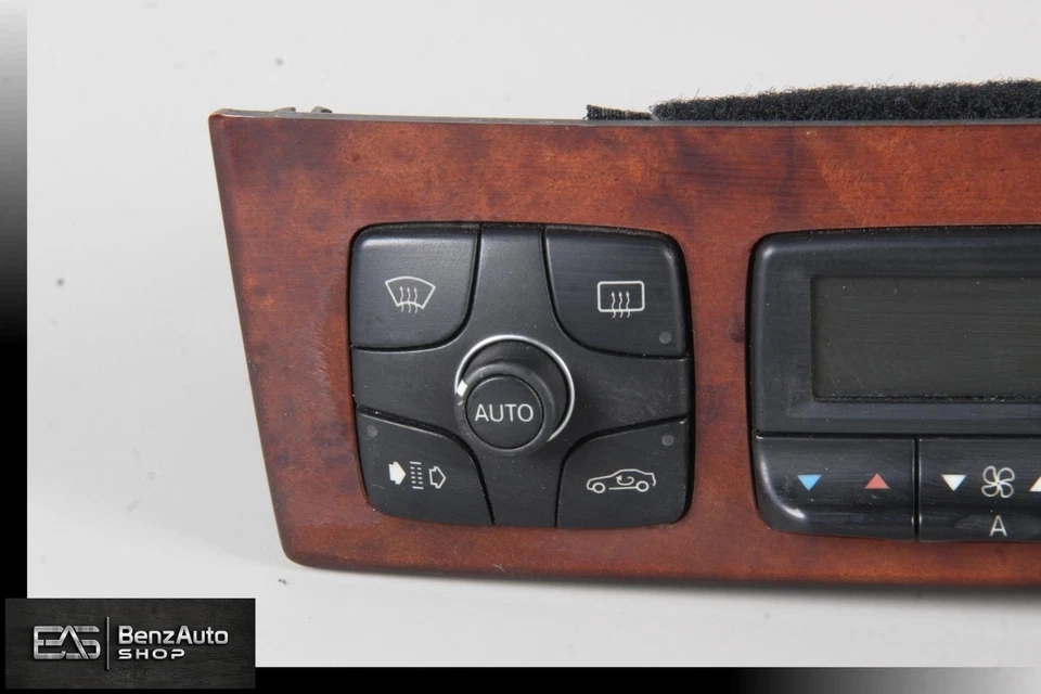 00-06 Mercedes W220 S55 AMG A/C AC Heater Climate Control OEM - Image 3 of 4