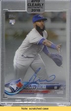 2018 Topps Clearly Authentic Auto Richard Urena #CAA-RU Auto READ 8tj