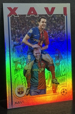 2024-25 Topps UEFA Club Competitions Barcelona Xavi Image