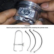 50 To 85mm Motorcycle Piston Ring Compressor Set Cylinder Installer Tool for Mos