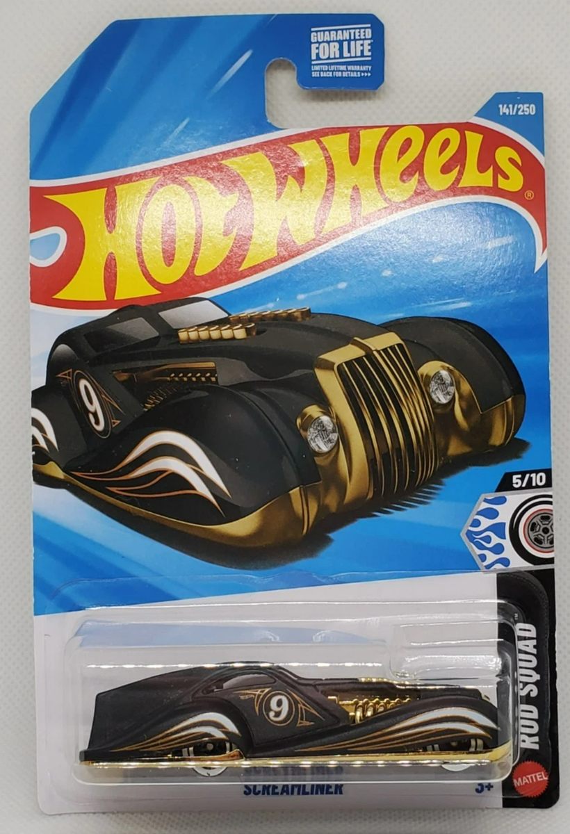 2026 Hot Wheels Black Screamliner HW Rod Squad #141 | eBay