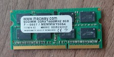  Mémoire RAM PC 8GB SODIMM DDR3 1600Mhz