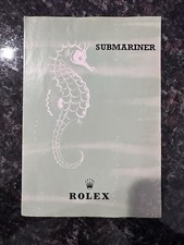 Rolex Authentic Vintage Rolex Submariner 5510 Leaflet english 1960
