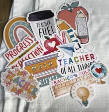 Set Of Teacher Inspired Stickers Mix