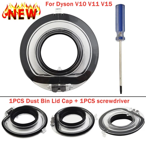 Bin Lid Kit For Dyson V10 V11 V15 Vacuum-Cleaner Bin Cap Base With Sealing Ring thumbnail 2