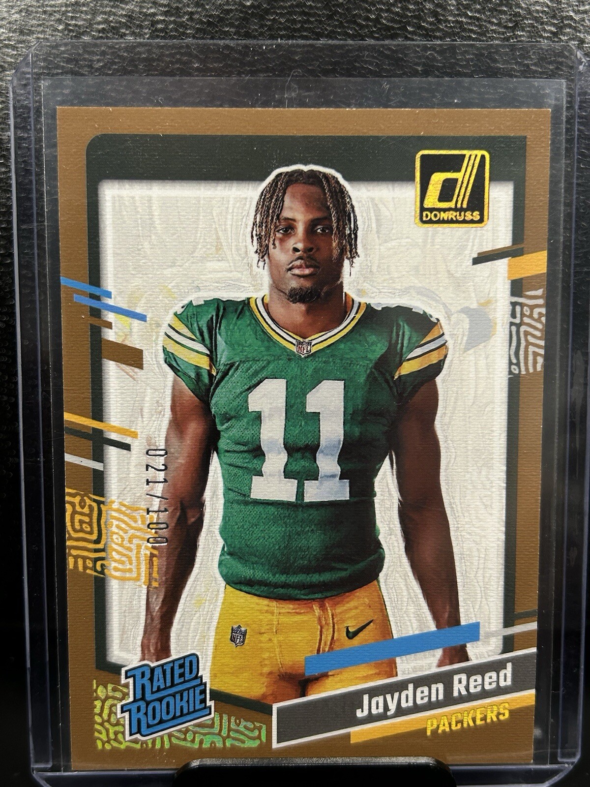 2023 Donruss - Jayden Reed Rated Rookie Portrait Studio Series /100