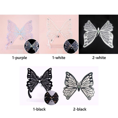 Iluminación Multicolor Pearl Butterfly Wings Regalo - Imagen 2 de 17