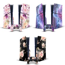 ANIS ILLUSTRATION ART MIX VINYL SKIN FOR PS5 SLIM DISC CONSOLE  CONTROLLER