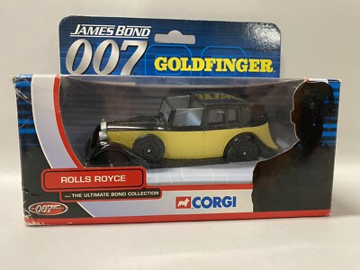 James Bond 007 – Corgi Goldfinger Rolls Royce – Miniature Neuve Sous Blister