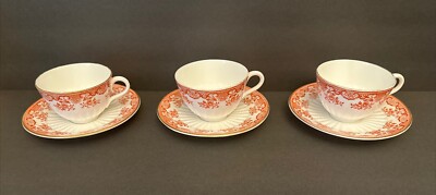 【新品】double W007 vintage set tee |ovy VICTORA China Japanese Moriage Dragonware Tea Set Teapot w/Lid 6