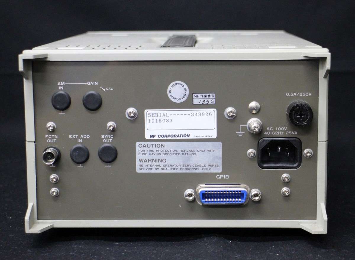NF 1915 2MHz Function Synthesizer | eBay NF 1915 2MHz Function Synthesizer | eBay