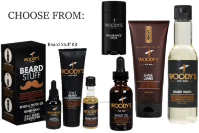 Woody's Beard Products - CHOOSE FROM: