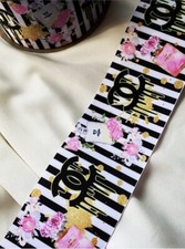 3  Inch Grosgrain Printed Ribbon  15.00 Per yard 