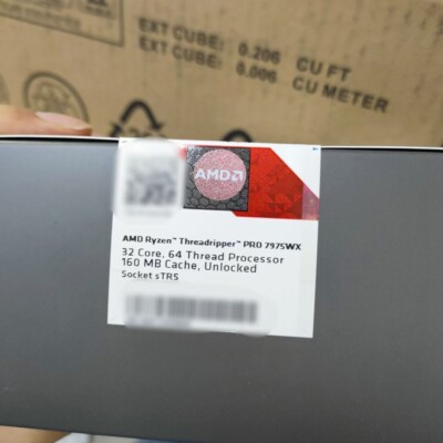 AMD Ryzen Threadripper PRO 7975WX processor 32 core/64 thread 350W trx50 CPU