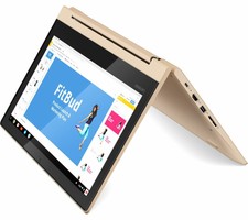 LENOVO C330 11.6" MediaTek Chromebook - 32 GB eMMC Gold - Currys