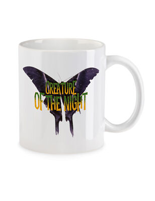 Creature Of The Night Butterfly Kaffeetasse Moth Goth Gothic Oldschool Dark