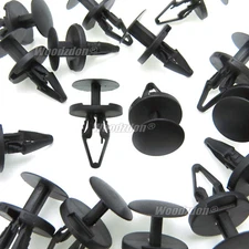 50 Pcs Fender Liner Clip Cowl Vent Retainer Push In Fastener Pin For GM For Ford