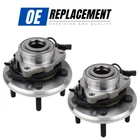 2X FRONT WHEEL HUB / BEARING FOR DODGE RAM 1500 2012 - 2021 WITH ABS OE: 4779829AC