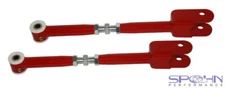 Spohn LX-204 2008-22 Dodge Charger Adj. Rear Trailing Arms, Track Bars, RED