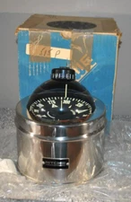 Vintage Ritchie Globemaster 5″ Binnacle / Compass #515 NEW in box