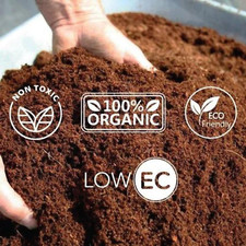 Premium Organic Coir Coco for Mix Soil Potting 100 Brick COCONUT Ideal Natural
