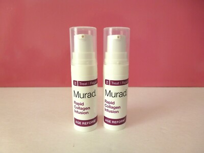 Lot of 2 Murad Rapid Collagen Infusion Age Reform .17 oz./ 5 ml. Travel Size New