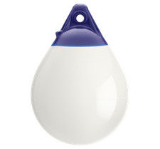POLYFORM A-0 White Mooring Buoy 8 Dia x 11.5 ...