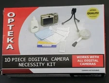 Stocking Stuffer  Digital Camera Camcorder Kit Cleaning Mini Tripod 10 piece