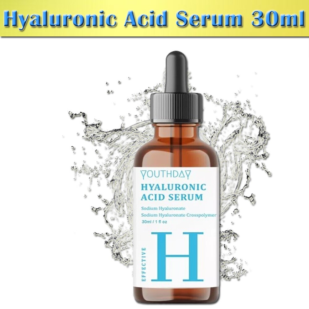 Hyaluronic Acid Serum for Wrinkles Fine Lines Anti Aging Hydration 30ml