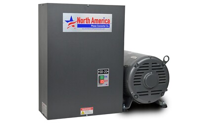 #ad SB 20 Smart Boost™ 20HP Digital Rotary Phase Converter Custom Baldor Generator $2544.00