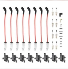 8 Ignition Coil& Spark Plug & Wires Set UF262 Chevy Silverado 1500 2500 GMC Gdc
